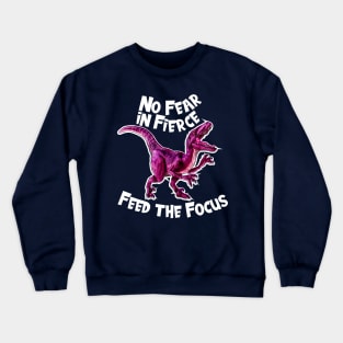 Velociraptor Dinosaur Crewneck Sweatshirt